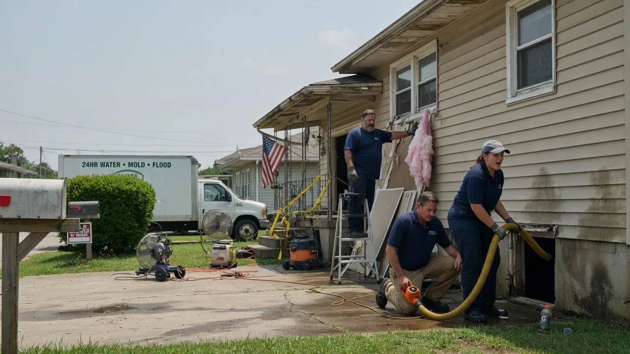 Water Damage Repair in Benson, NC near me
